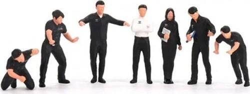 BFS   Mini GT 1/64 Figurine: NISMO Technician Team