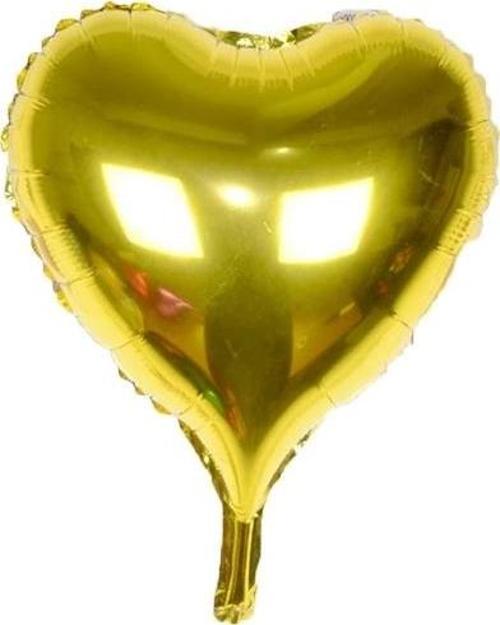 Altın Sarısı Uçan Folyo Balon 80 Cm.