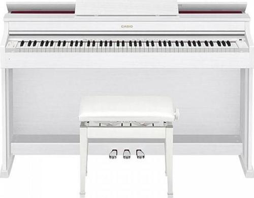 AP-470 Dijital Piyano (Beyaz) (TABURE+KULAKLIK)