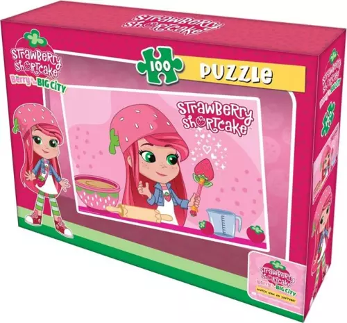 Çilek Kız 100 Parça Puzzle Seti | Çocuk Yapboz Puzzle Oyun Seti CK7879