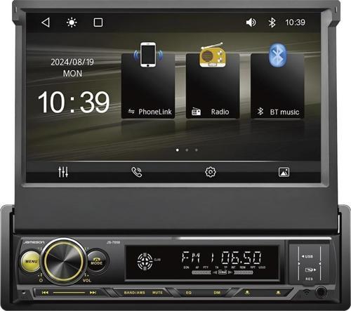 JS-7050v3-7''HD EKRAN-BT5.0-USB-FM-MP3-HIZLI ŞARZ-KABLOSUZ CARPLAY-4X60W-KAMERA HEDİYELİ-YENİ SERİ İNDASH TEYP