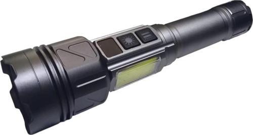 BFS Gold-police Gp-282 Uzun Menzilli Güçlü Şarjlı 10000 Lümen El Feneri 11 Mod Çakar Işıklı Kırmızı-