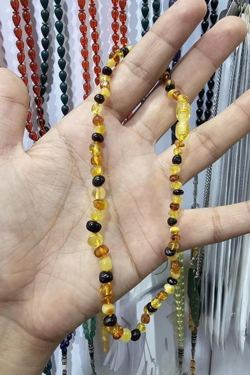 Sertifikalı Orjinal Damla Kehribar Bebek Kolye