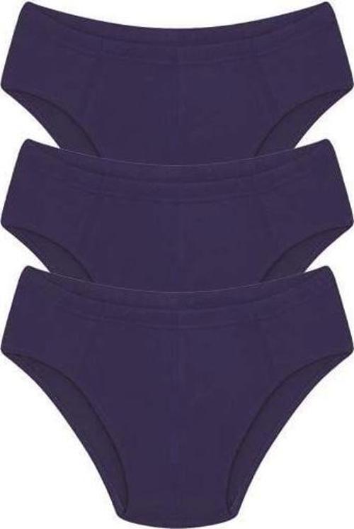 Giyim Erkek Pamuk 3lü Saks Slip