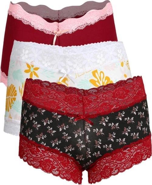 Giyim Bayan 3'lü Boxer