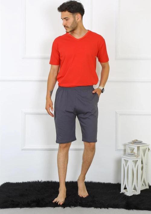 Giyim Erkek Pamuk Füme Kapri