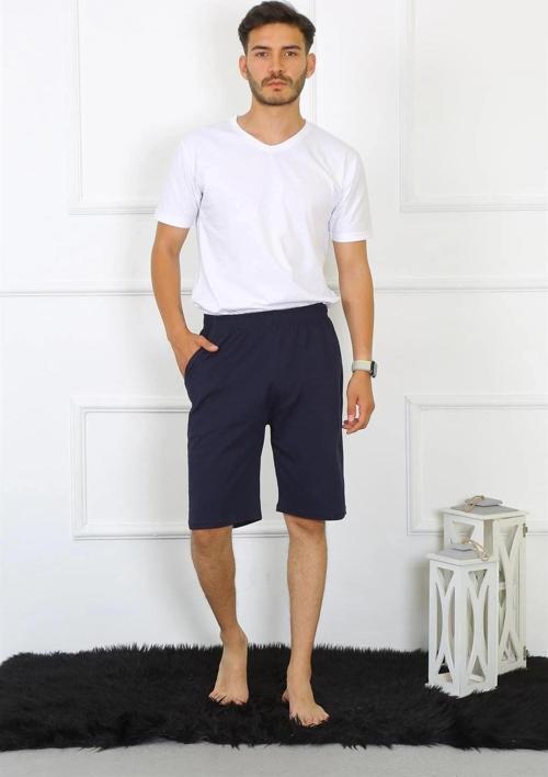 Giyim Erkek Pamuk Lacivert Kapri