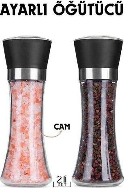2'li Baharat Tuz Öğütücü Set Dees Dickerhoof Design