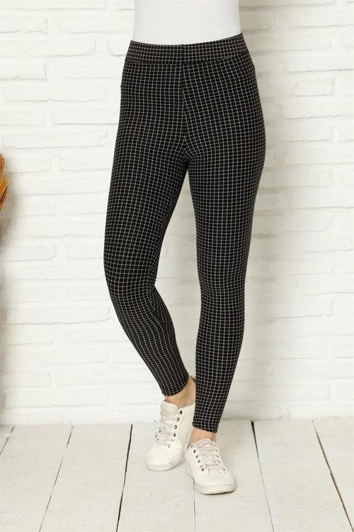 Giyim Penye Likralı Tayt Siyah