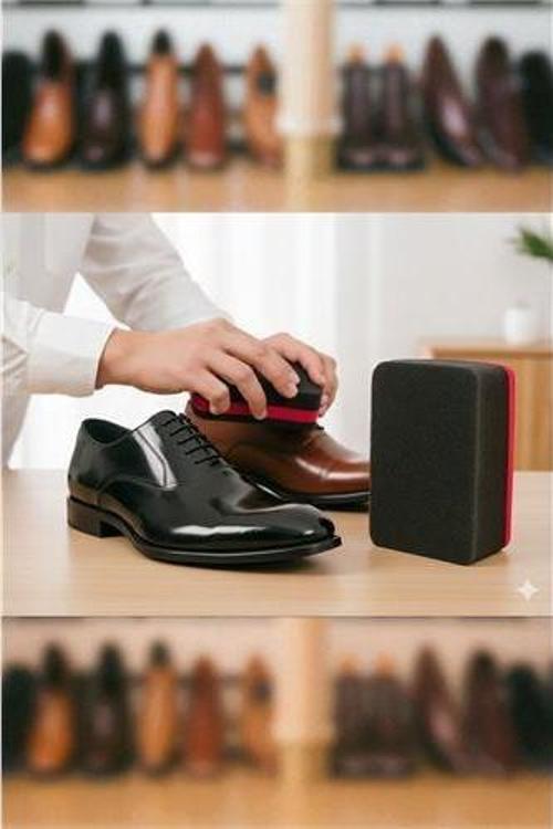 Ayakkabı ve Deri Parlatıcı Sünger – Kompakt Boy, Anında Parlaklık