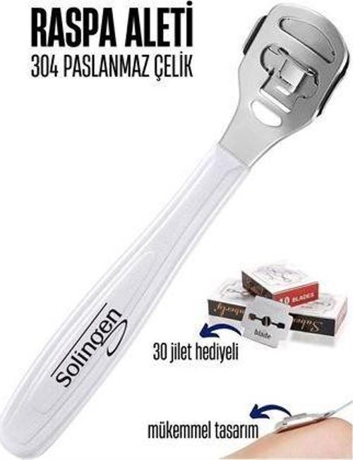 Raspa Aleti 30 Jilet Yedekli Solingen Profesyonel