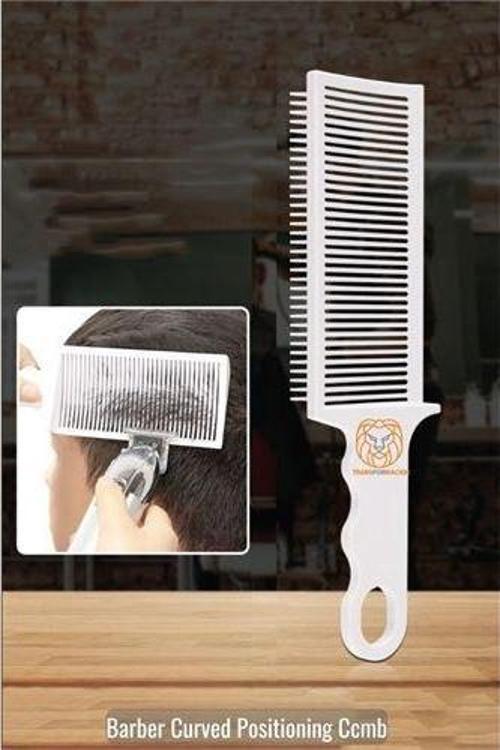 Kuaför Berber Kavisli Kontur Kesim Yardmcı Tarak