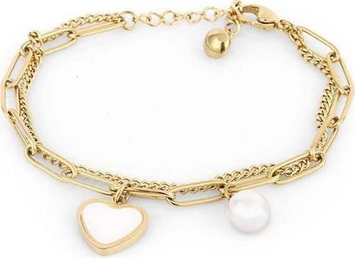 FRJ.3.3045.4 Kalpli Tasarım Altın Renk Kadın Bileklik