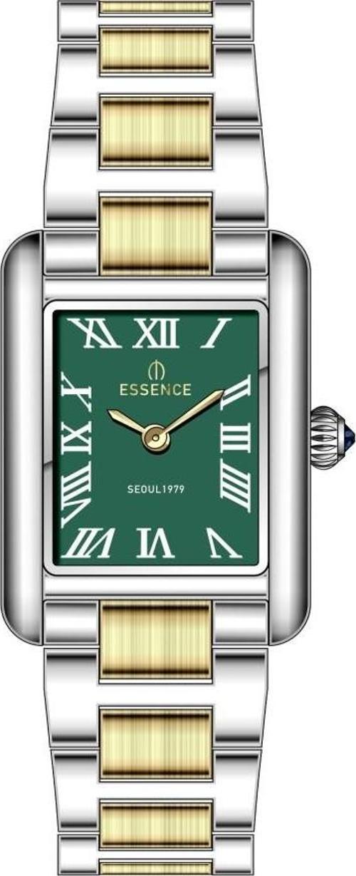 ES6961FE.270 Dikdörtgen Kasa 5 Atm Suya Dayanıklı Metalik-Altın Renk Kadın Kol Saati