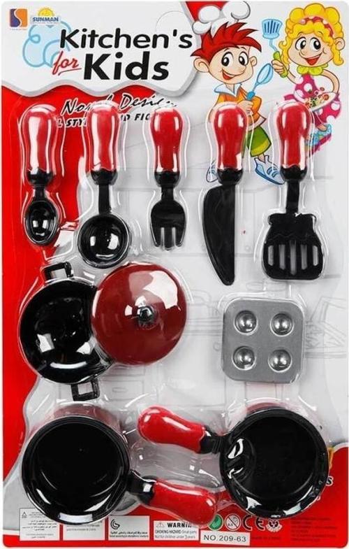 37004 NessiWorldman, Mutfak Gereçleri Seti 10 Parça