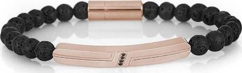 Santa Barbara Polo Racquet Club SBJ.6.2023.4 Sportif Tasarım Siyah Erkek Bileklik