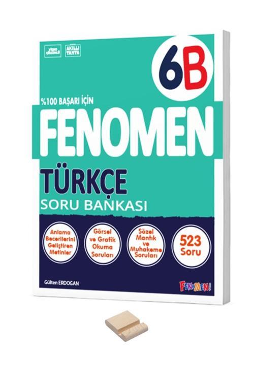 6. Sınıf B Serisi Türkçe Soru Bankası ve Telefon Tutucu