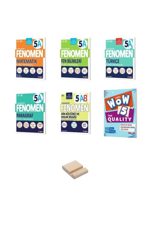 5. Sınıf A Serisi Tüm Dersler 6lı Set Soru Bankaları