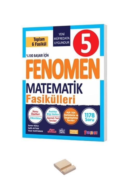 5. Sınıf Matematik Fasikülleri ve Telefon Standı