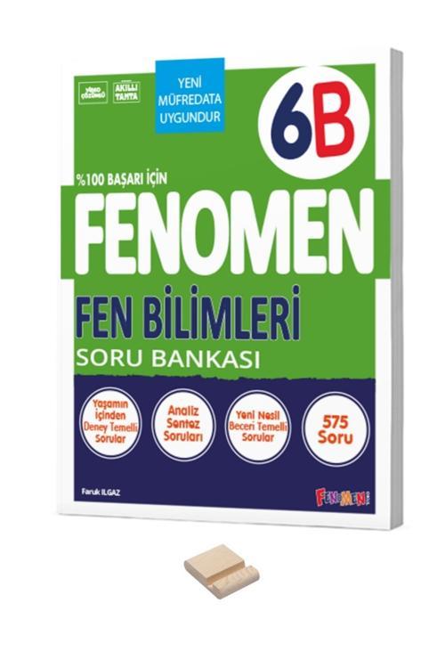 6. Sınıf Fen Bilimleri (B) Soru Bankası ve Telefon Standı