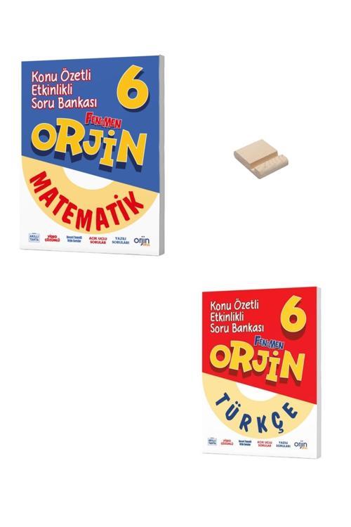 6. Sınıf Orjin Matematik ve Türkçe Konu Özetli Soru Bankası