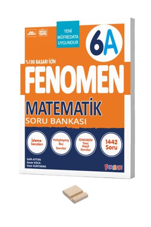 6. Sınıf Matematik (A) Soru Bankası ve Telefon Standı