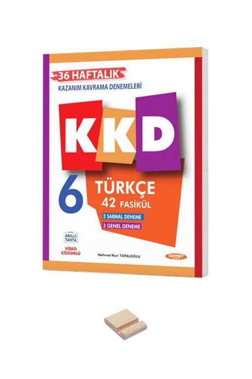 6. Sınıf Türkçe Haftalık Kazanım Denemeleri + Telefon Standı
