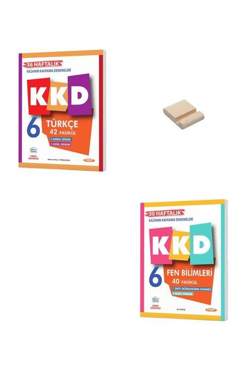 6. Sınıf Türkçe ve Fen Bilimleri Haftalık Kazanım Denemeleri + Telefon Standı