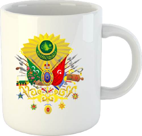 Osmanlı Armalı Kupa Bardak