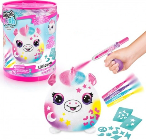 Airbrush Plush Peluş Squish Boya Kutusu Hobi Seti