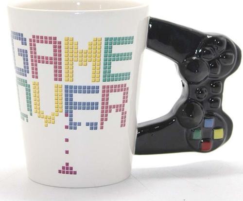 Game Over Porselen Kupa Bardak