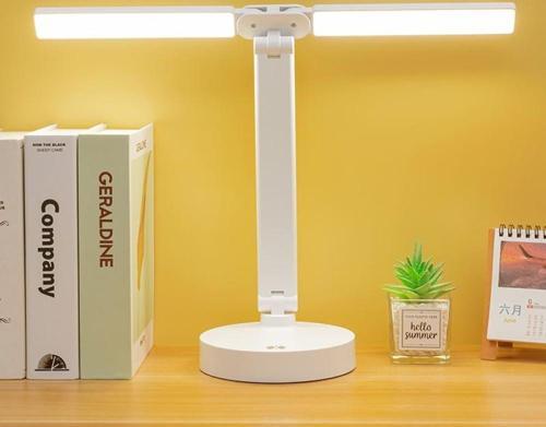 Şarjlı Dokunmatik 3 Renk 40 Led Çalışma Okuma Işığı Gece Lambası