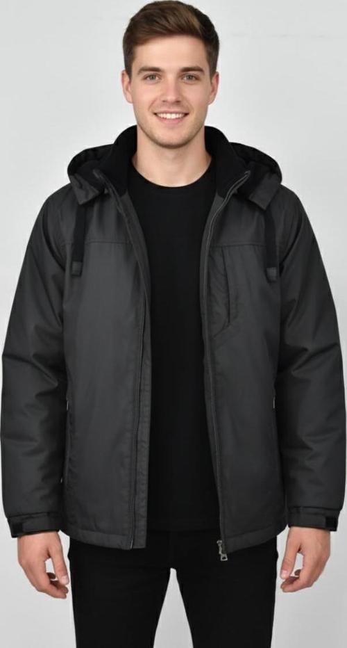 Erkek Kapüşonlu Mevsimlik Spor Mont 99537 BBGL-ST04876