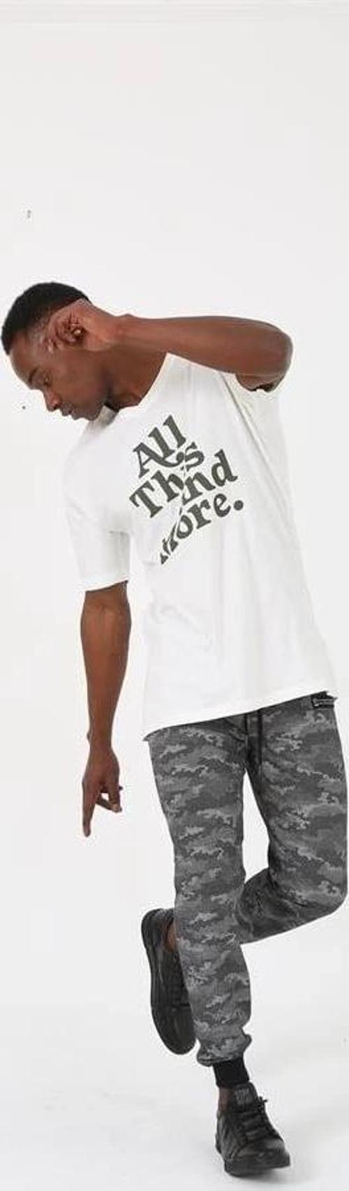 Giyim Erkek Pamuk Alt Eşofman Gri