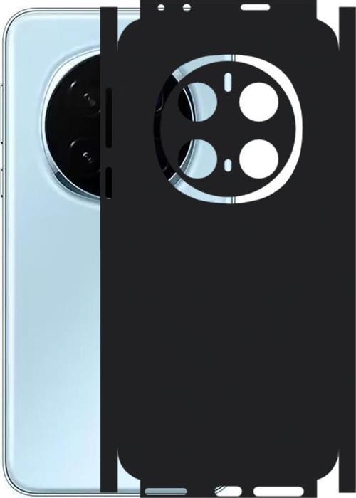 Honor Magic 7 Pro ile Uyumlu 360 Arka Kaplama  Mat Siyah