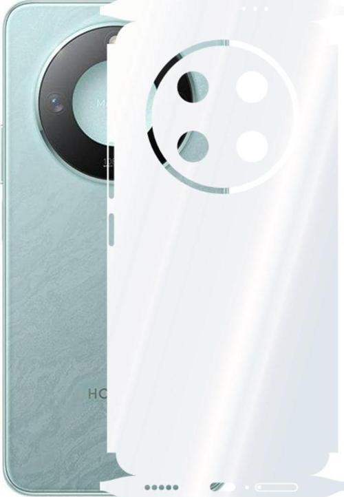 Honor Magic 7 Lite ile Uyumlu 360 Arka Kaplama  Şeffaf