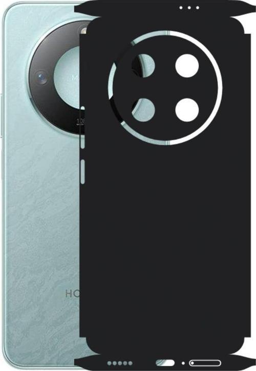 Honor Magic 7 Lite ile Uyumlu 360 Arka Kaplama  Mat Siyah