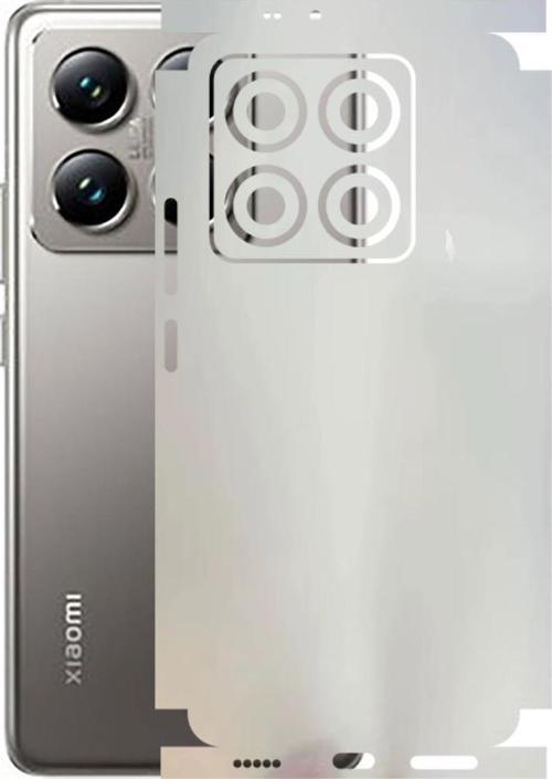 Xiaomi 14T Pro ile Uyumlu 360 Arka Kaplama  Mat Şeffaf