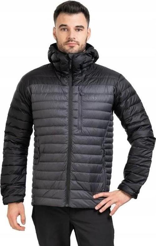 MİCROLİGHT ALPİNE KAZ TÜYÜ CEKET SİYAH/GRİ RENK