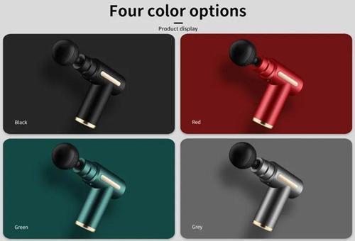 4 Başlıklı 6 Kademeli Titreşimli Şarjlı Mini Masaj Aleti