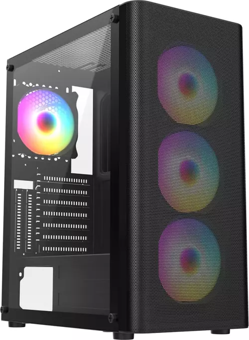 FC-9385G 750W 4x120mm RGB FAN Mid Tower ATX Gaming (Oyuncu) Kasası