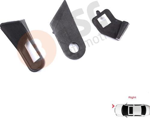 Fiat Abarth Grande Punto MK3 199 2005-2013 89101373DX İçin Sağ Ön Far Ayak Tamir Seti