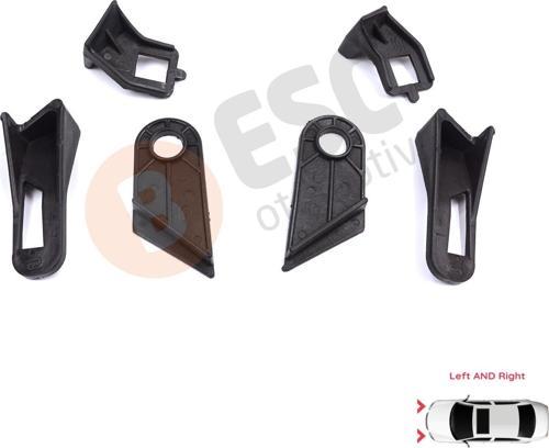 Fiat Abarth Grande Punto MK3 199 2005-2013 89101372SX 89101373DX İçin Sol Sağ Ön Far Ayak Tamir Seti