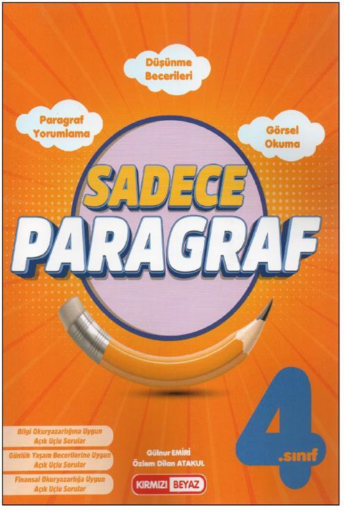 Kırmızı Beyaz 4. Sınıf Sadece Paragraf 