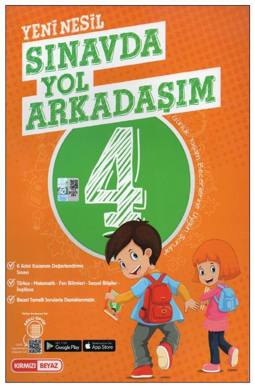 Kırmızı Beyaz 4. Sınıf Sınavda Yol Arkadaşım