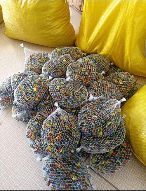 Rengarenk 100 Adet 1 Paket Karışık Bilye