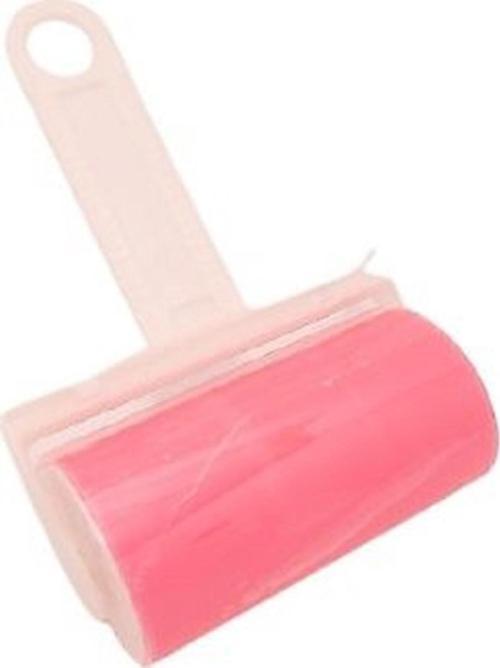 Yıkanabilir Pratik Tüy Ve Toz Toplama Rulosu Aparatı Pembe