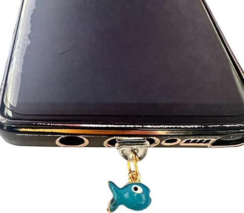 Lightning (Iphone Girişli Şarj Yeri) Telefon Şarj Koruma Aksesuarı / Tozluk / Toz Tıpası / Charm