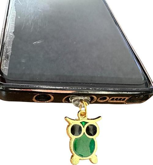 Lightning (Iphone Girişli Şarj Yeri) Telefon Şarj Koruma Aksesuarı / Tozluk / Toz Tıpası / Charm