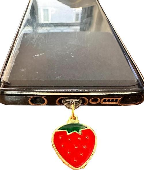 Lightning (Iphone Girişli Şarj Yeri) Telefon Şarj Koruma Aksesuarı / Tozluk / Toz Tıpası / Charm